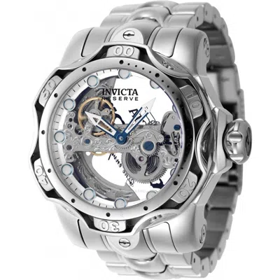 Invicta Reserve Venom Automatic Silver Dial Men's Watch 45485 In Metallic