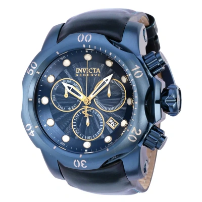 Invicta Reserve Venom Chronograph Quartz Blue Dial Men's Watch 36286