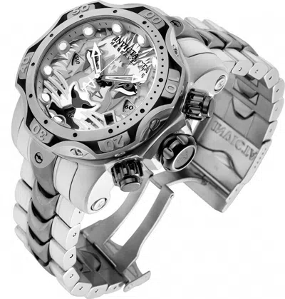 Pre-owned Invicta Reserve Venom Men's Multicolor Lion Dial Chronograph Quartz Swiss Watch