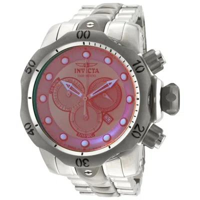 Pre-owned Invicta Reserve Venom Swiss Ronda 5040.d Caliber Men's Watch - 53.7mm, Steel,