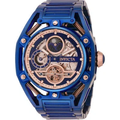 Pre-owned Invicta S1 Rally Automatic Skeleton Dial Day-night Men's Watch 42135