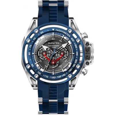 Invicta S1 Rally Chronograph Gmt Quartz Black Dial Men's Watch 38152 In Blue