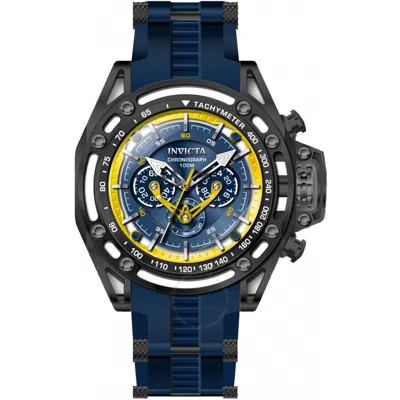 Invicta S1 Rally Chronograph Gmt Quartz Blue Dial Men's Watch 38155