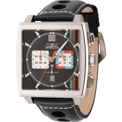 Invicta S1 Rally Chronograph Quartz Men's Watch 44747 In Black / Blue / Orange / Silver