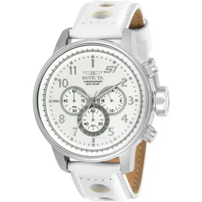 Invicta S1 Rally Chronograph Quartz White Dial Men's Watch 24083
