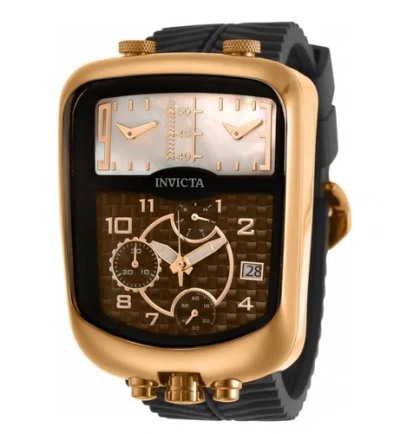 Pre-owned Invicta S1 Rally Dakar Chronozone Men's 42mm Triple Time Chronograph Watch 29706