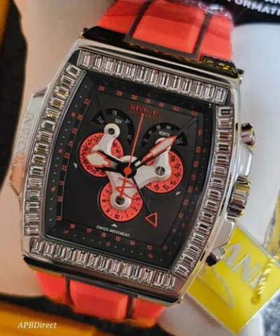 Pre-owned Invicta – S1 Rally – Diablo – Swiss Master Calendar 5040.f Crystals Mens Watch