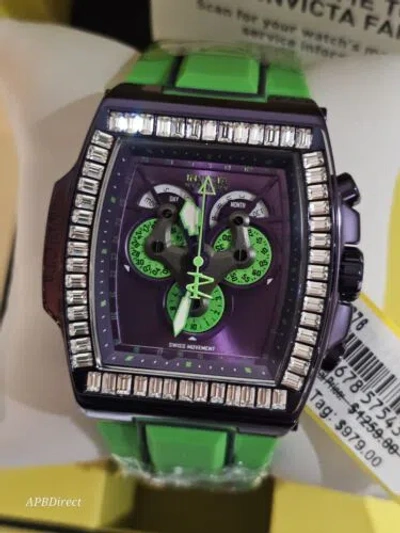 Pre-owned Invicta – S1 Rally – Diablo – Swiss Master Calendar 5040.f Crystals Mens Watch