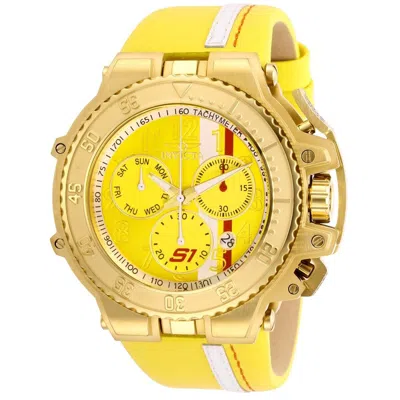 Pre-owned Invicta S1 Rally Race Team Swiss Ronda Z60 Caliber Men's Watch - 58.5mm, White,