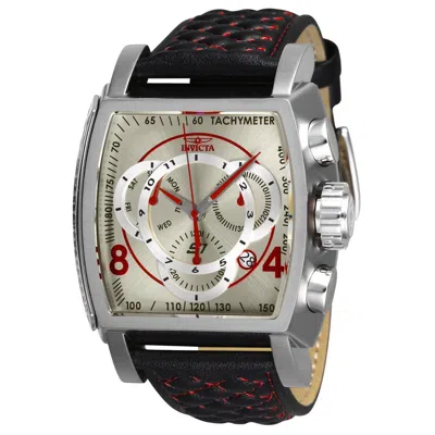 Pre-owned Invicta S1 Rally Swiss Ronda Z60 Fe Caliber Men's Watch - 48mm, Black, Red 27923