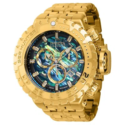 Pre-owned Invicta Sea Hunter Swiss Ronda Z60 Caliber Men's Watch W/ Abalone Dial - 57mm,