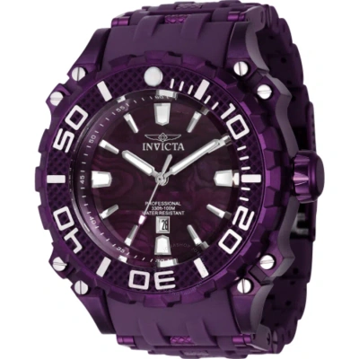 Invicta Sea Spider Quartz Purple Dial Men's Watch 43178