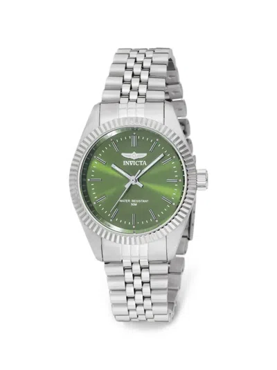 Invicta Specialty 36mm Fluted Bezel Watch In Metallic