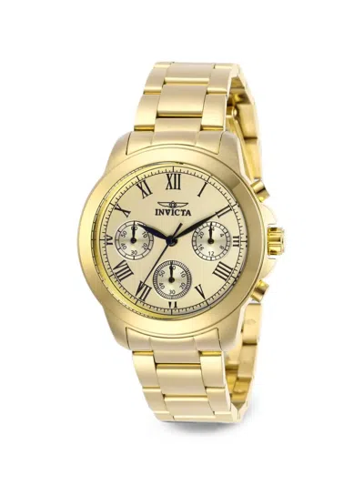 Invicta Specialty 37mm Watch In Gold