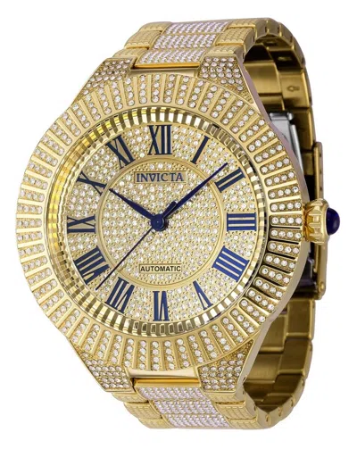 Pre-owned Invicta Specialty Automatic Men's Watch - 54mm, Gold 36867