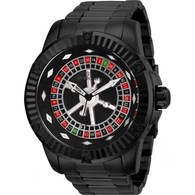 Invicta Specialty Casino Automatic Black Dial Men's Watch 28712 In Red /  / Black / Green / Skeleton
