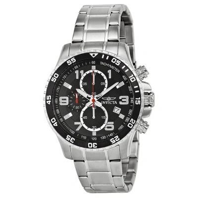 Invicta Specialty Chronograph Black Dial Stainless Steel Men's Watch 14875