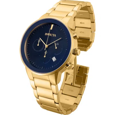 Invicta Specialty Chronograph Bracelet Watch, 43mm In Gold