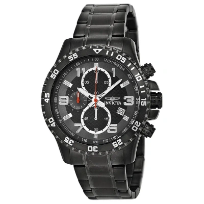 Invicta Specialty Chronograph Grey Dial Gunmetal Ion-plated Men's Watch 14879 In Black / Grey / Gun Metal / Gunmetal