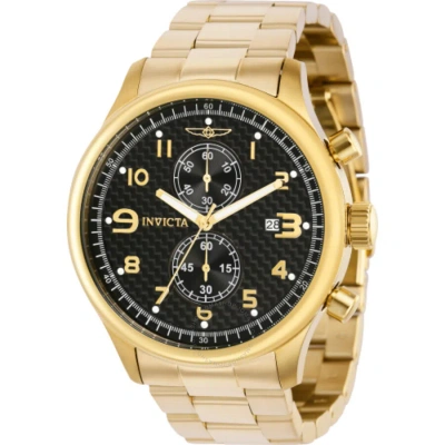Invicta Specialty Chronograph Quartz Black Dial Men's Watch 38026 In Metallic