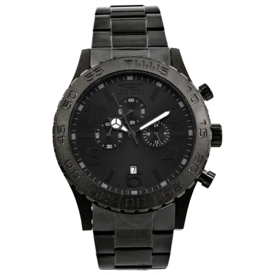 Invicta Specialty Chronograph Quartz Gunmetal Dial Men's Watch 1272 In Black