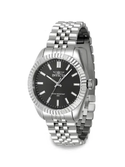 Invicta Specialty Fluted Bezel 36mm Watch In Black