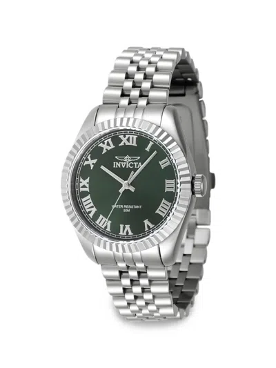 Invicta Specialty Fluted Bezel 36mm Watch In Metallic
