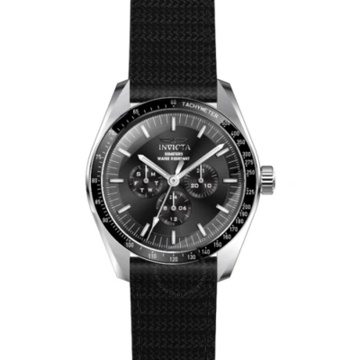 Invicta Specialty Gmt Quartz Black Dial Men's Watch 45970 In Two Tone  / Black