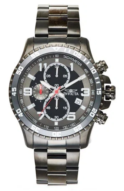 Invicta Specialty Quartz Two-tone Bracelet Watch, 45mm X 13mm In Gray