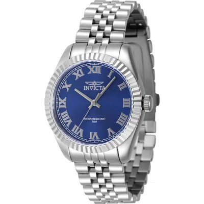 Invicta Specialty Two Tone Bracelet Watch, 36mm In Blue