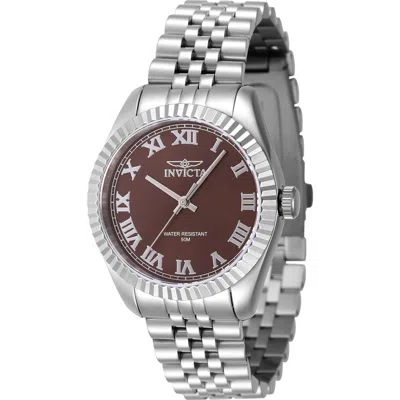Invicta Specialty Two Tone Bracelet Watch, 36mm In Brown