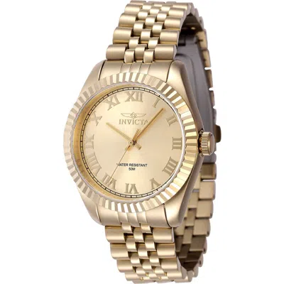 Invicta Specialty Two Tone Bracelet Watch, 36mm In Gold