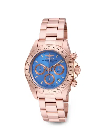 Invicta Speedway 39.5mm Watch In Gold