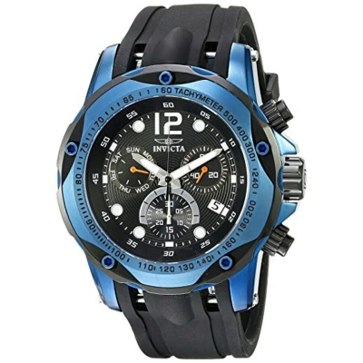 Invicta Speedway Chronograph Black Dial Men's Watch 20074 In Black / Blue