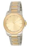 Invicta Speedway Three Hand Quartz Stainless Steel Bracelet Watch, 42mm