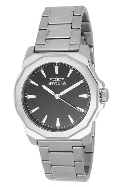 Invicta Speedway Three Hand Quartz Stainless Steel Bracelet Watch, 42mm