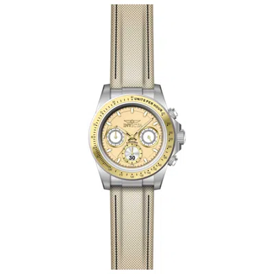 Invicta Speedway Watch In Gold