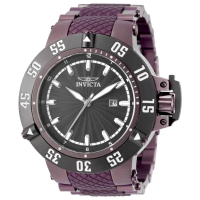 Invicta Subaqua 50mm Watch In Purple