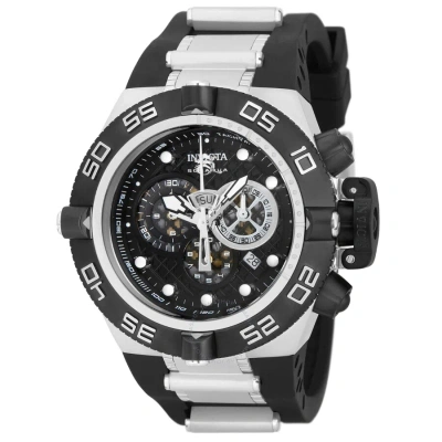 Invicta Subaqua Noma Iv Black Dial Chronograph Stainless Steel Men's Watch 6564