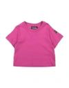 Invicta Babies'  Toddler Girl T-shirt Mauve Size 6 Cotton In Purple