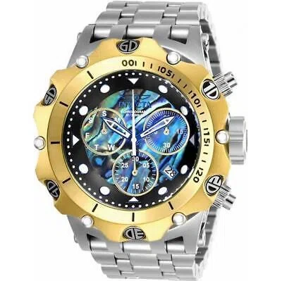 Pre-owned Invicta Venom 26686 Mens Round Analog Stainless Steel Chronograph Day/date Watch