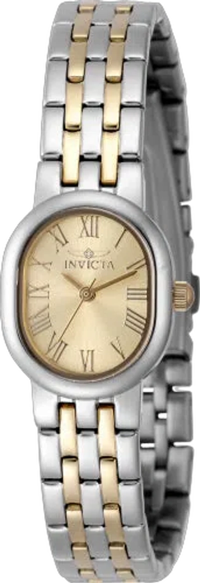 Invicta Watch In Gold