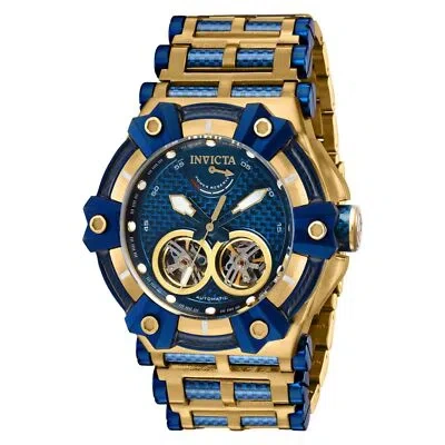 Pre-owned Invicta Watch  37290 Carbon Hawk Menu 54mm Glass Fiber, Stainless Steel