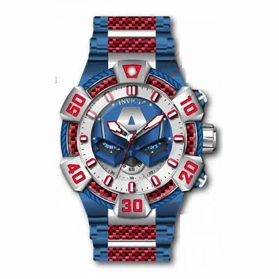 Pre-owned Invicta Watch  Inv38381 Marvel Hombres 52 Acero Inoxidable