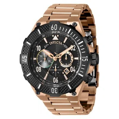 Pre-owned Invicta Watch  Inv40509 Aviator Men 50 Stainless Steel
