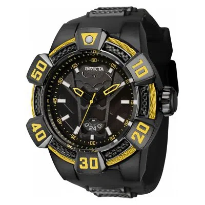 Pre-owned Invicta Watch  41072 Dc Comics Menu 52mm Stainless Steel