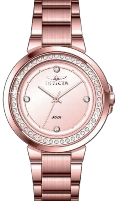 Invicta Watch In Pink