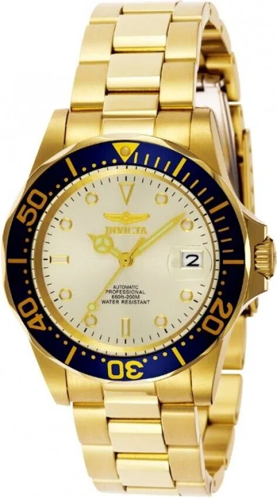 Pre-owned Invicta Watches Yellow Men X093_9743 Automatic 24 Jewels Usd$495.00