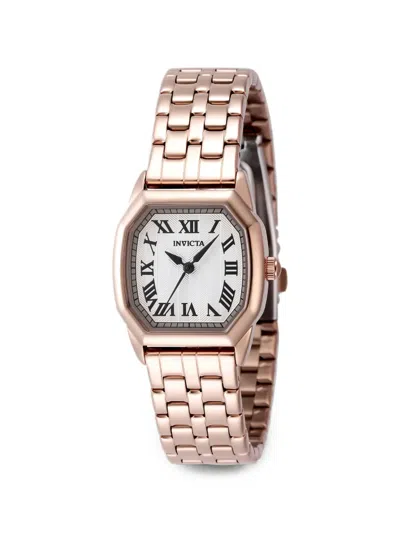 Invicta Wildflower 27mm Roman Numeral Watch In Gold