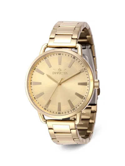 Invicta Wildflower 38mm Watch In Gold